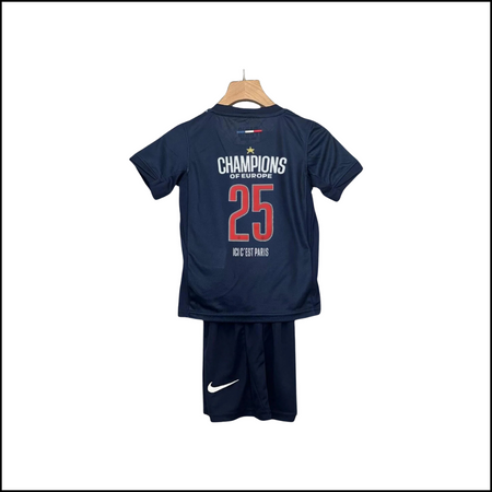 PSG - Kit enfant domicile Champions of Europe 24/25