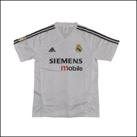 Camiseta retro local del Real Madrid 04/05