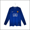 Manchester United - Camiseta retro de manga larga de la tercera equipación 08/09