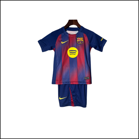 FC Barcelone - Kit enfant domicile 25/26
