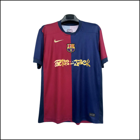 FC Barcelone - Maillot domicile 24/25 édition Travis Scott