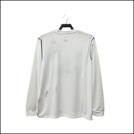 Camiseta retro de manga larga del Real Madrid 17/18