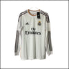 Camiseta retro de manga larga del Real Madrid 13/14