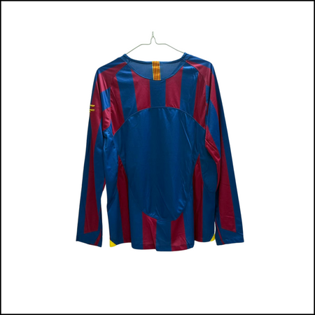 FC Barcelone - Maillot retro domicile manches longues 05/06
